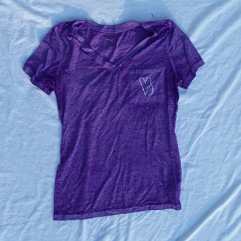 purple ARIZONA JEANS short sleeve top